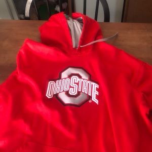 Nike Ohio State Buckeye Hooded Sweatshirt XXL